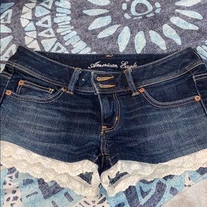 super stretchy AE shorts